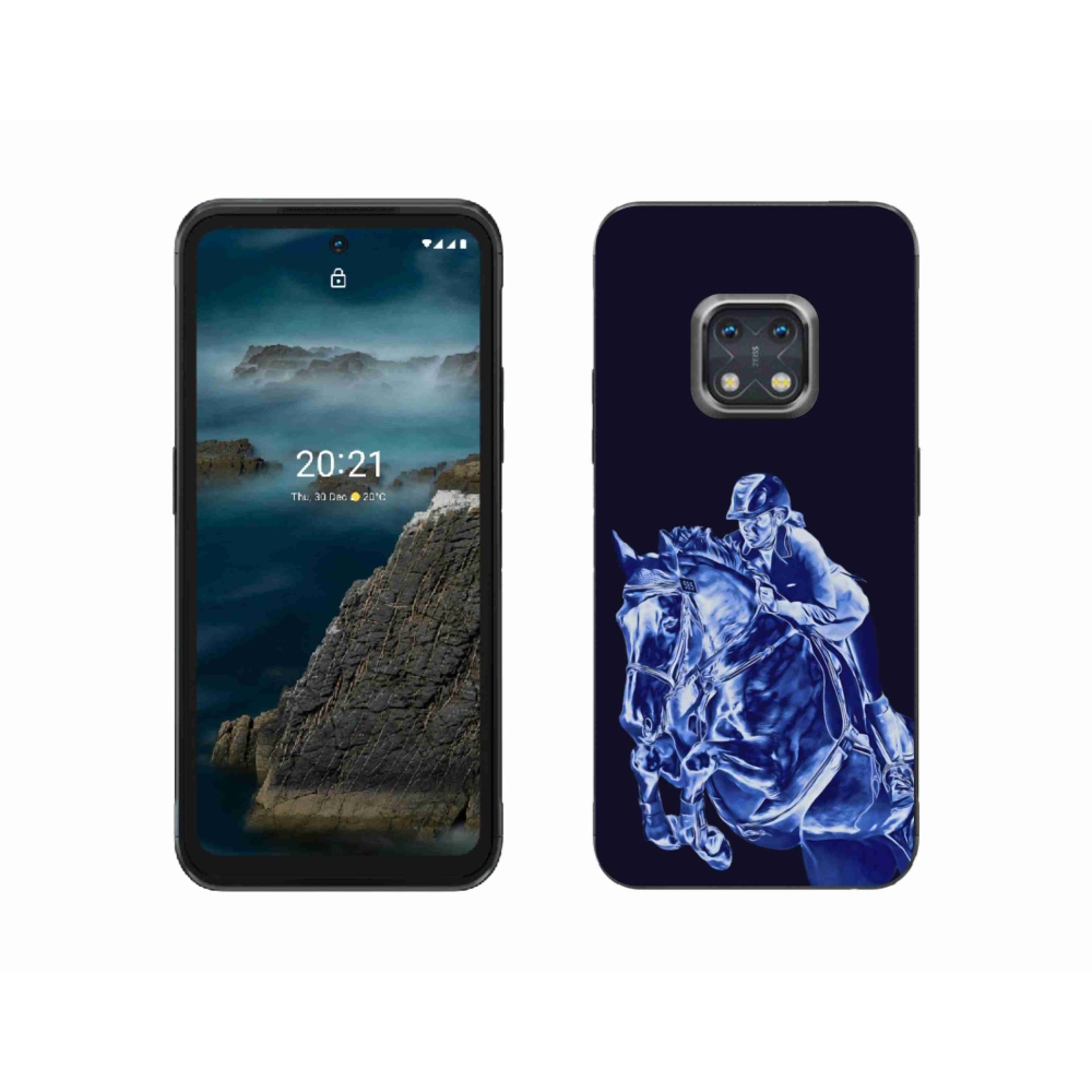 Zselés borítás mmCase a Nokia XR20 készülékhez - versenyló