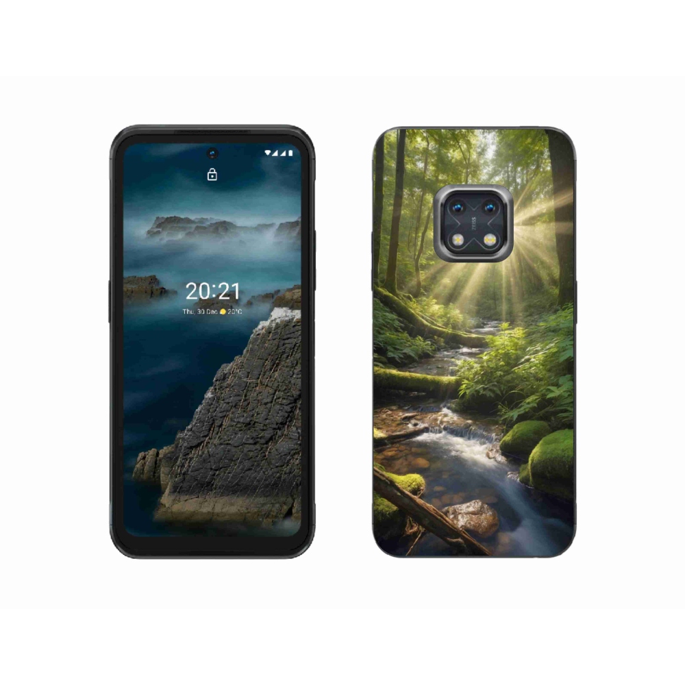 Zselés borítás mmCase for Nokia XR20 - erdő mélysége