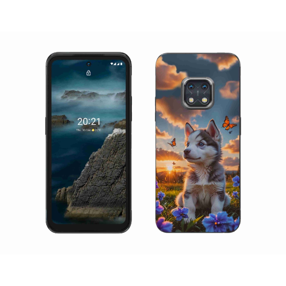 mmCase gél tok a Nokia XR20-hoz – husky naplementekor