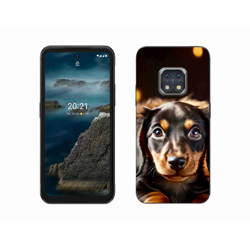 Zselés borítás mmCase a Nokia XR20 készülékhez - tacskó