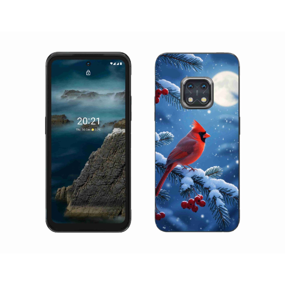 mmCase gél tok a Nokia XR20-hoz – bíborvörös