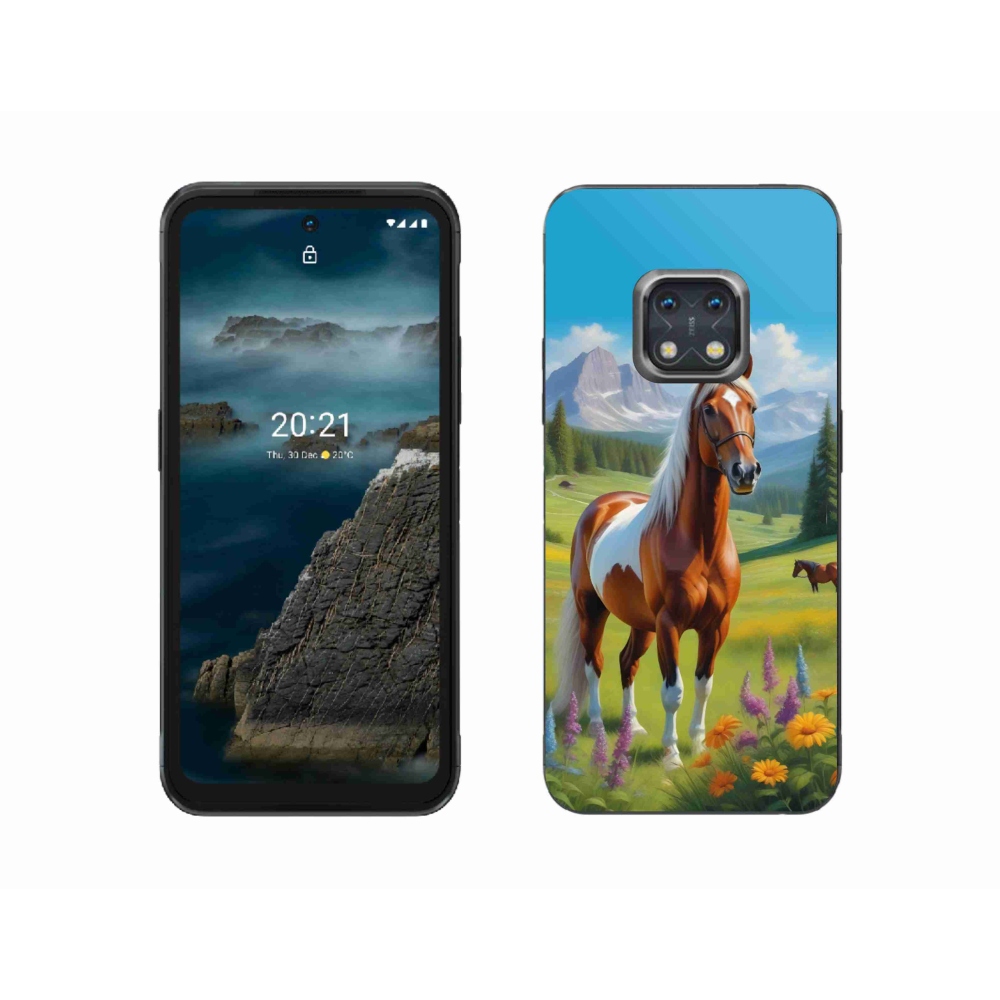 mmCase gél tok a Nokia XR20-hoz – ló a réten