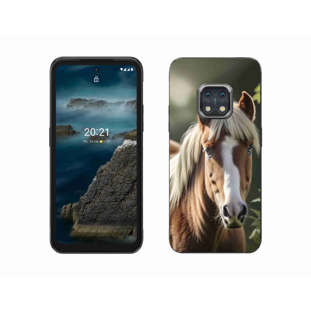 mmCase gél tok a Nokia XR20-hoz – világos sörényű ló