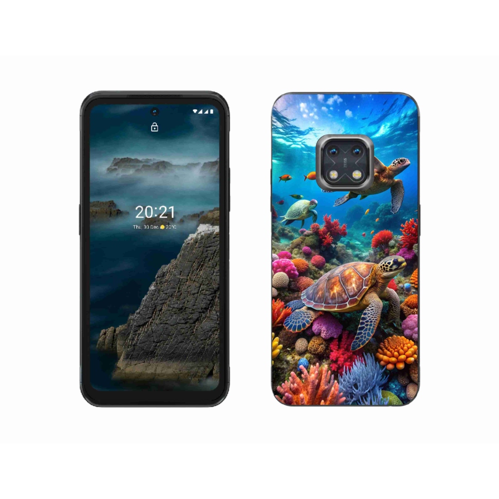 Zselés borítás mmCase a Nokia XR20 készülékhez - Sea World 2