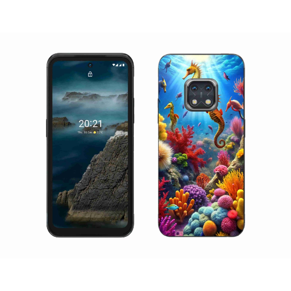 Zselés borítás mmCase a Nokia XR20 készülékhez - Sea World 3