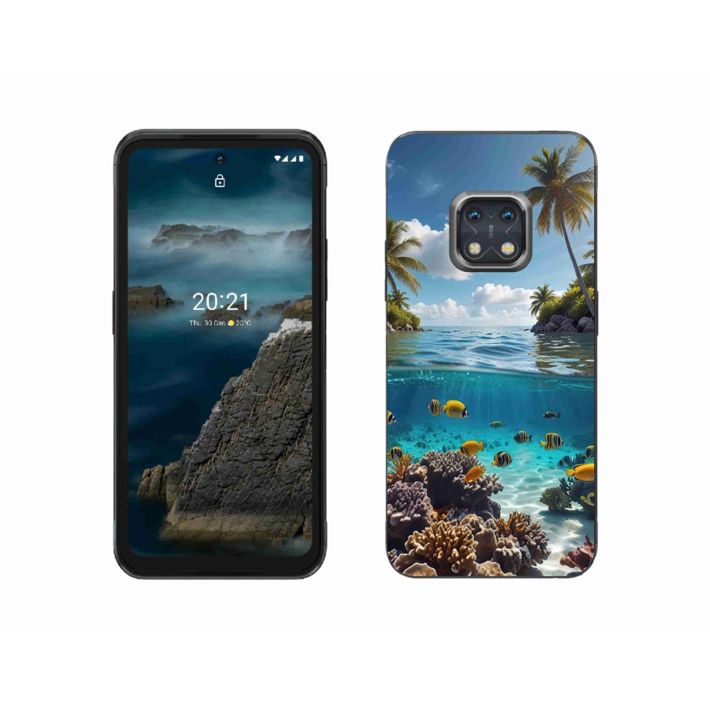 Zselés borítás mmCase a Nokia XR20 készülékhez - Sea World 4