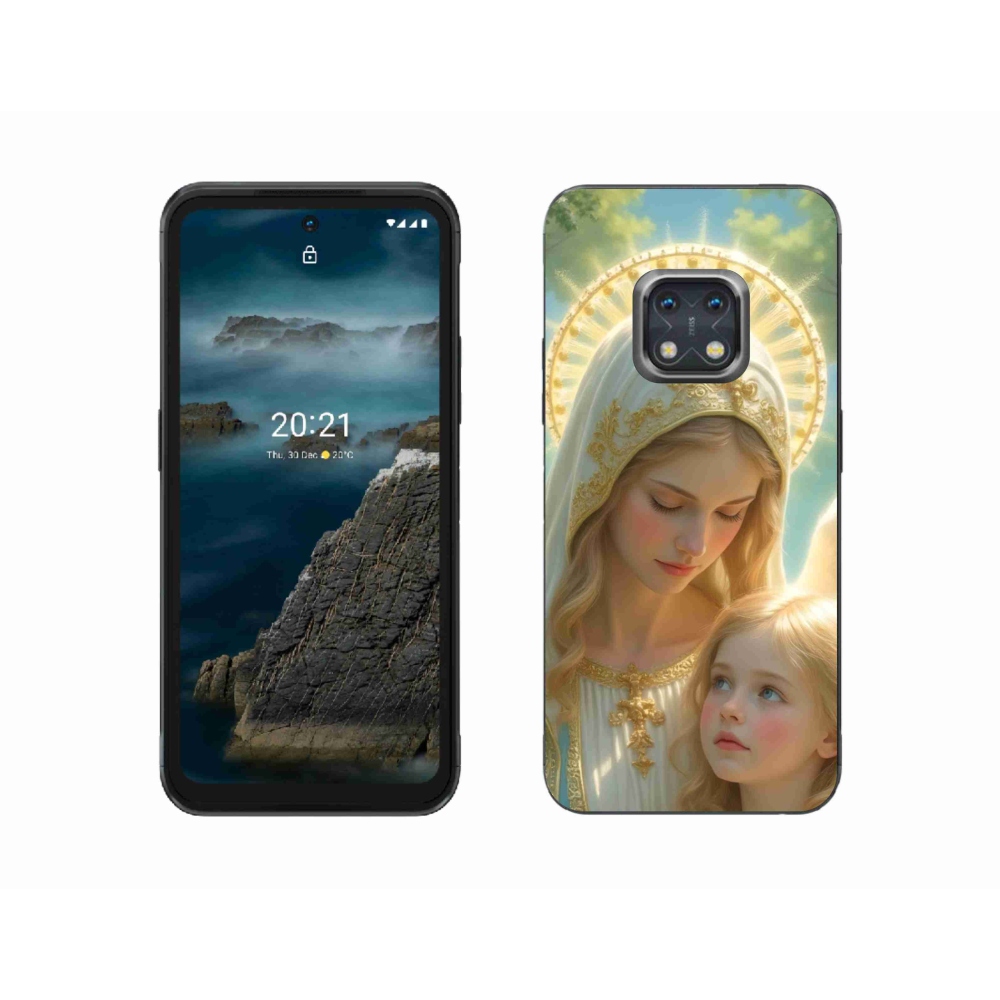 Zselés borítás mmCase a Nokia XR20 készülékhez - vallási motívum 2