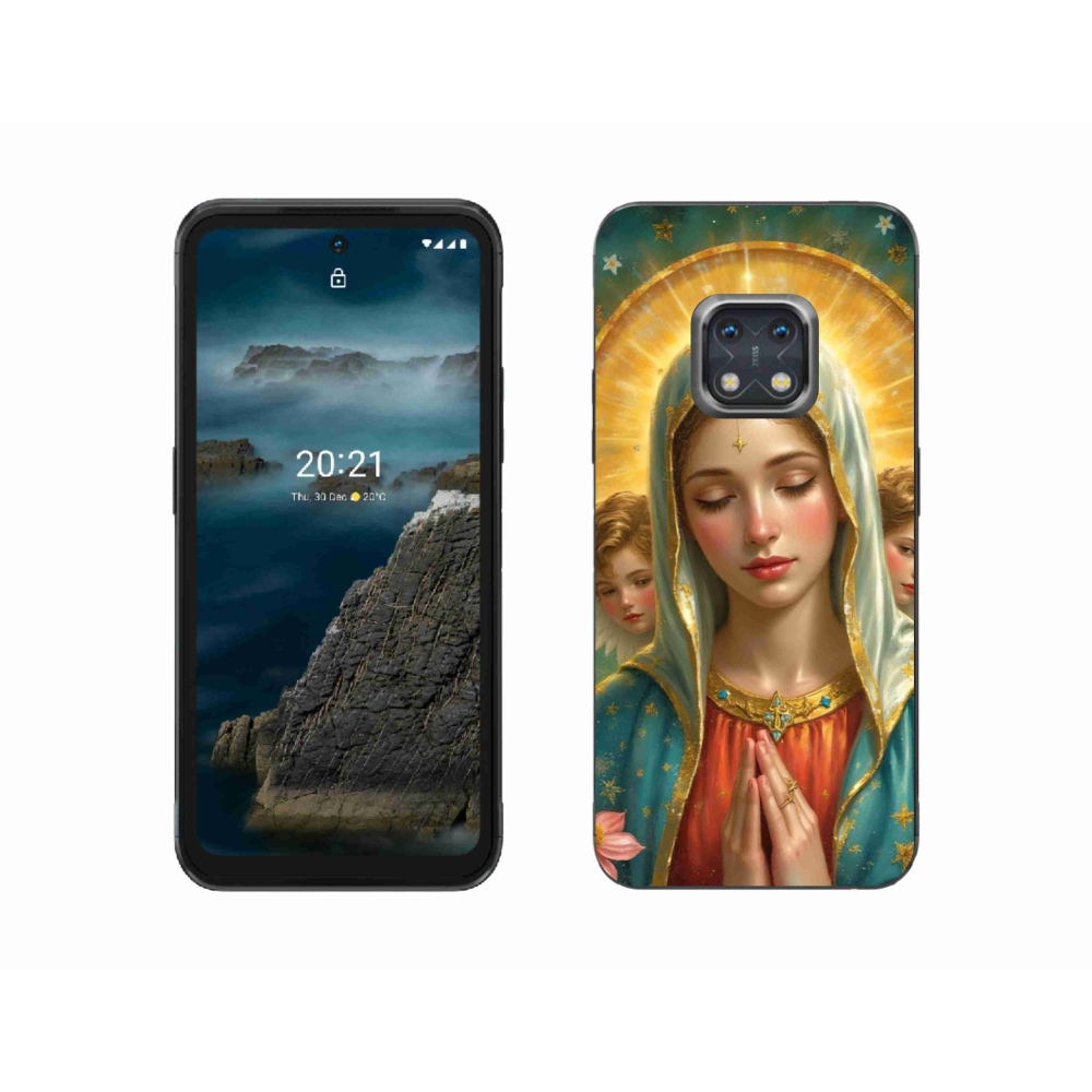 Zselés borítás mmCase a Nokia XR20 készülékhez - vallási motívum 3