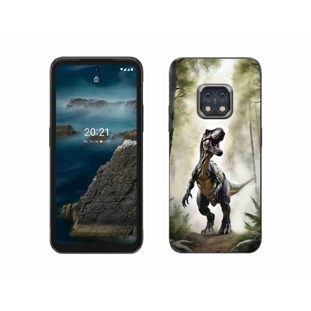 mmCase gél tok a Nokia XR20-hoz – dühös T-Rex