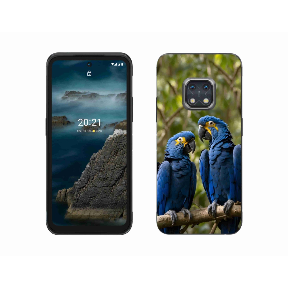 mmCase gél tok a Nokia XR20-hoz – papagáj páros