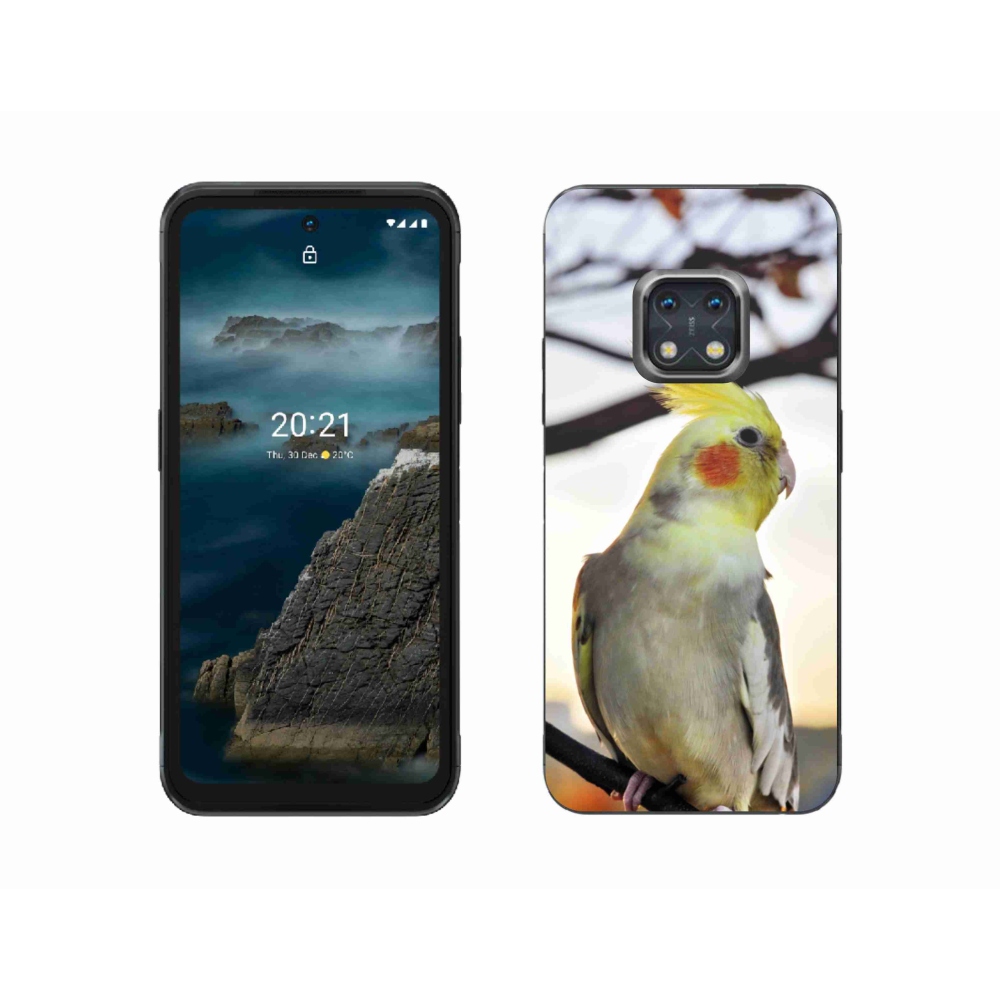 Zselés borítás mmCase a Nokia XR20 készülékhez - papagáj korela
