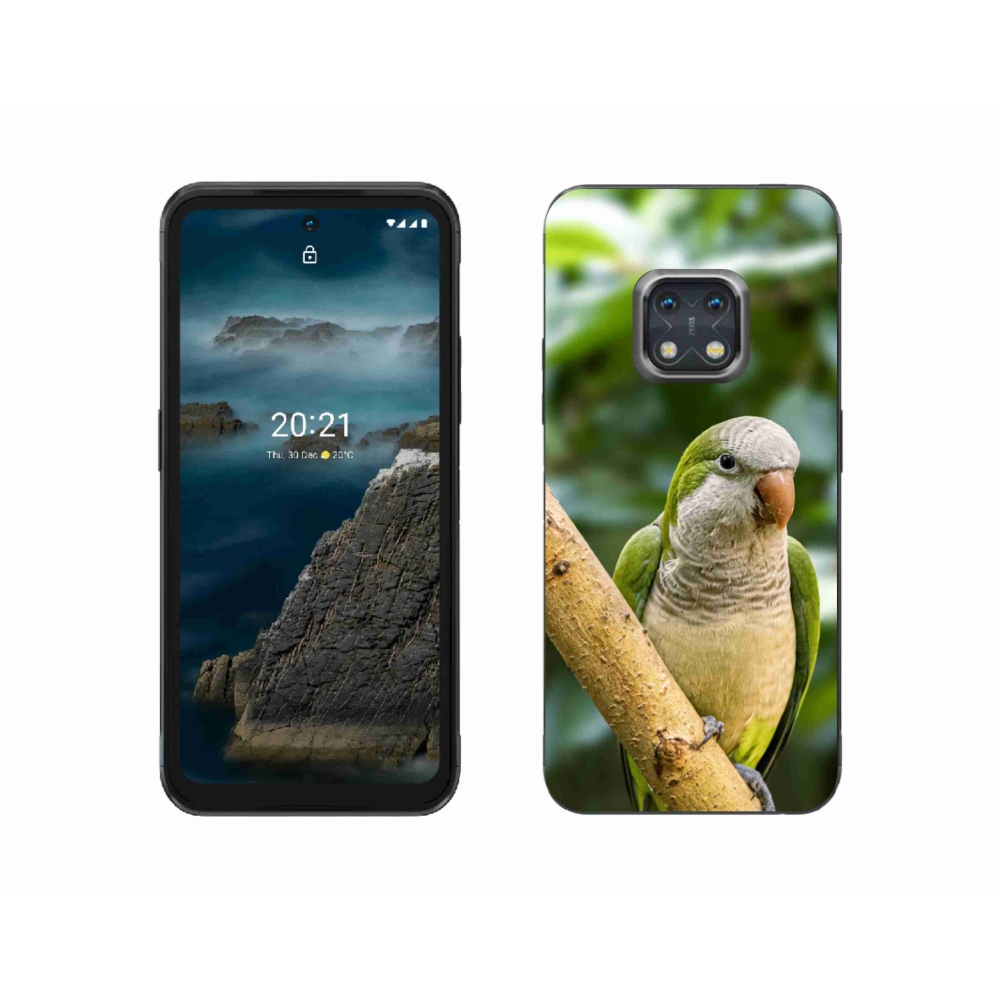 Zselés tok mmCase a Nokia XR20 készülékhez - papagáj