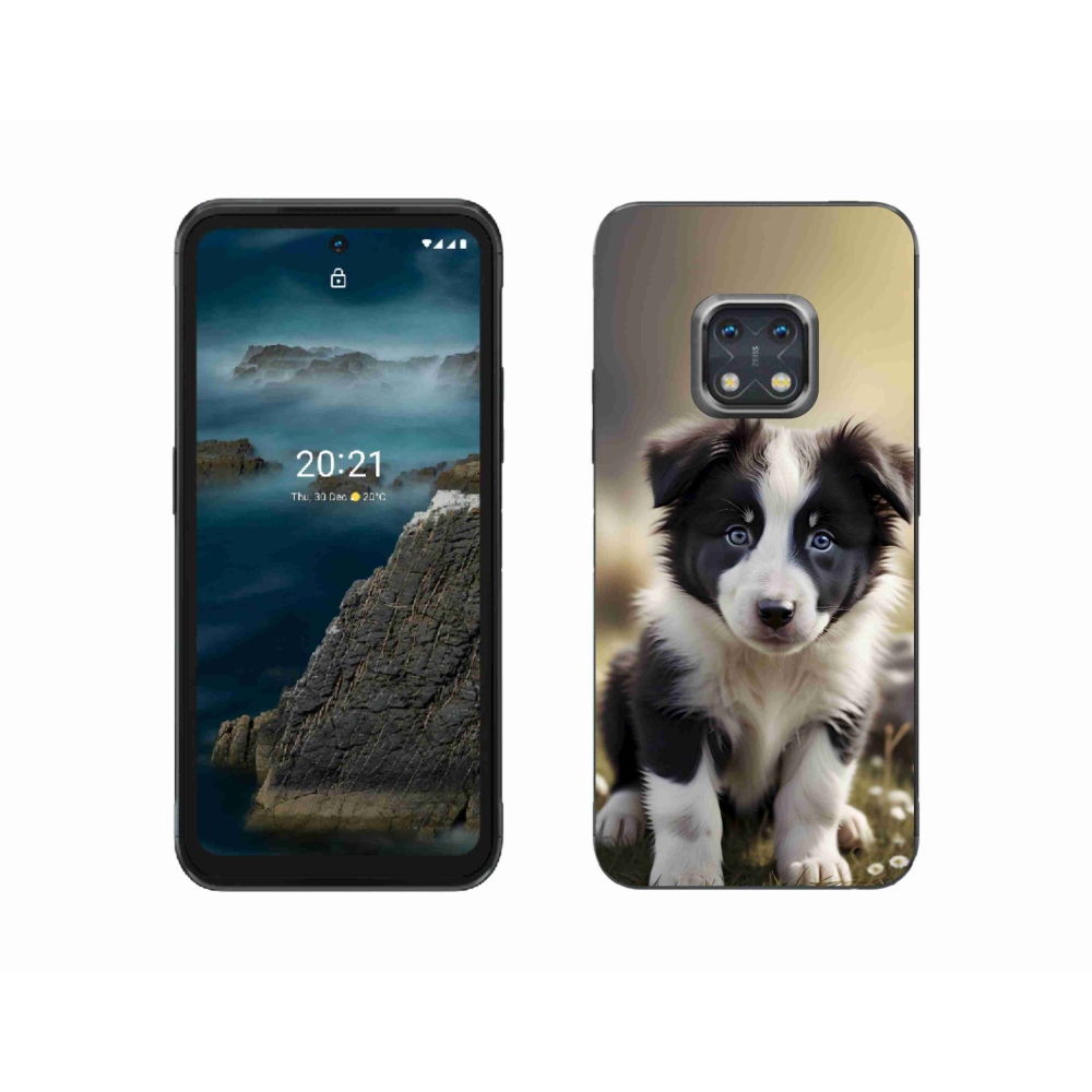 mmCase gél tok a Nokia XR20-hoz – aranyos border collie