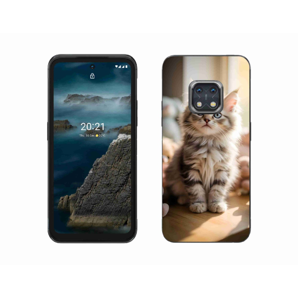 mmCase gél tok a Nokia XR20-hoz – aranyos cica 10