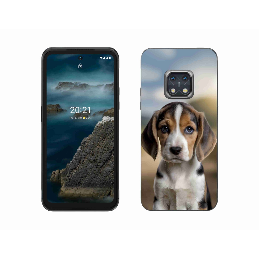 mmCase gél tok a Nokia XR20-hoz – aranyos beagle