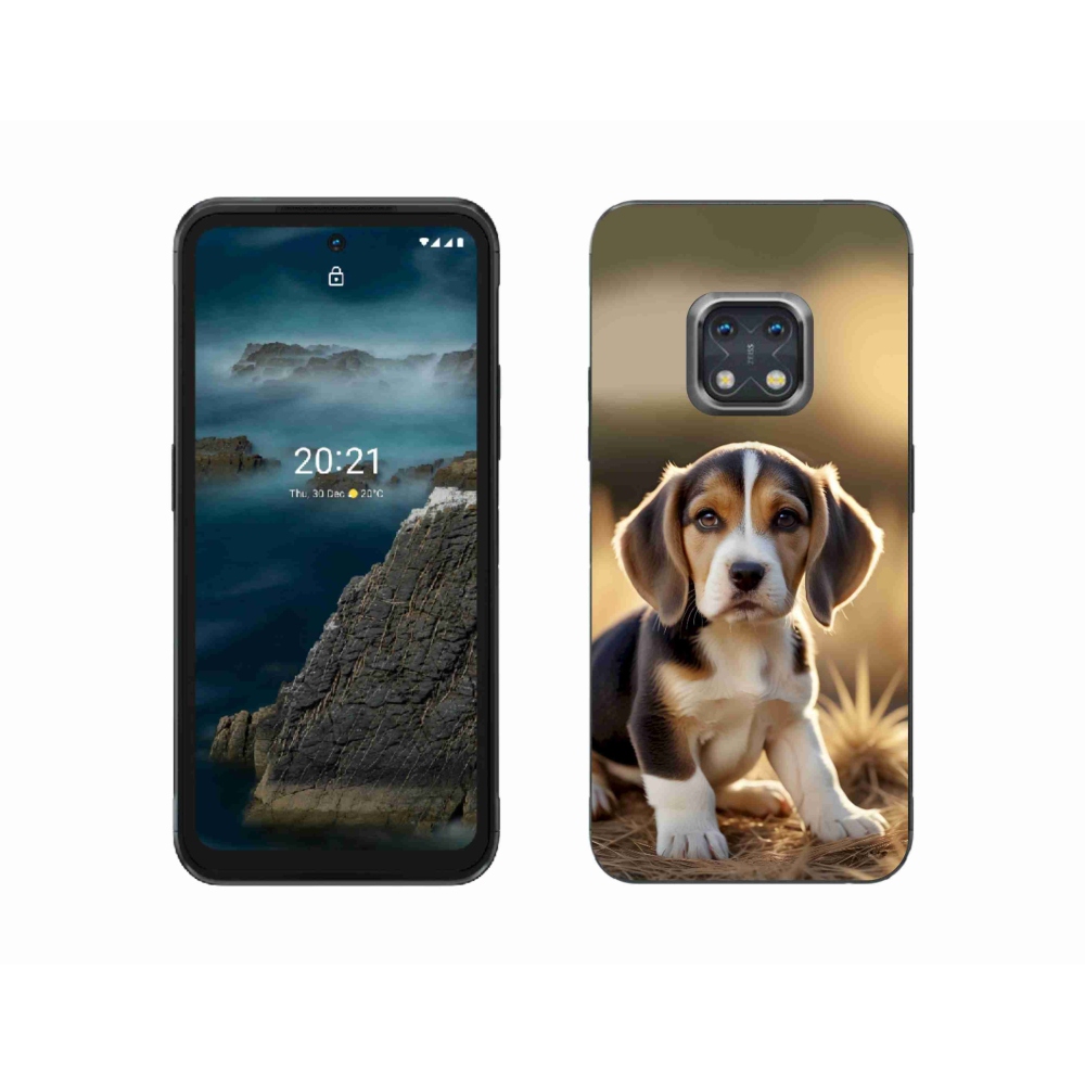 mmCase gél tok a Nokia XR20-hoz – aranyos beagle