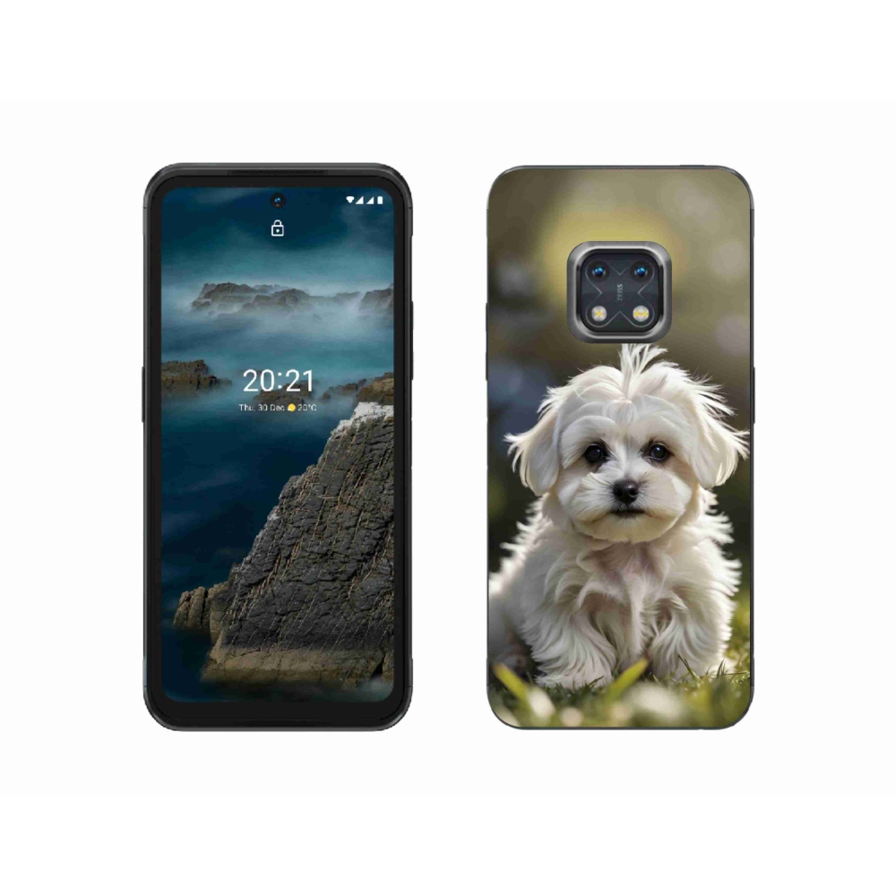 mmCase gél tok a Nokia XR20-hoz – aranyos máltai kutyus