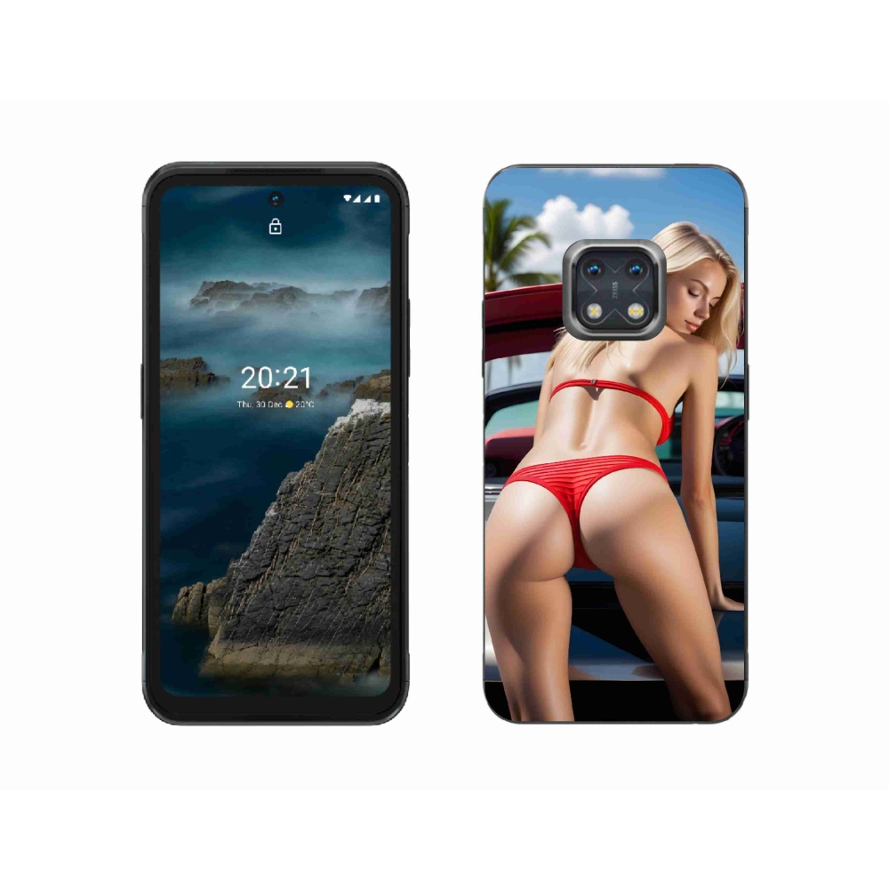 mmCase gélhuzat a Nokia XR20-hoz – szexi nő 2