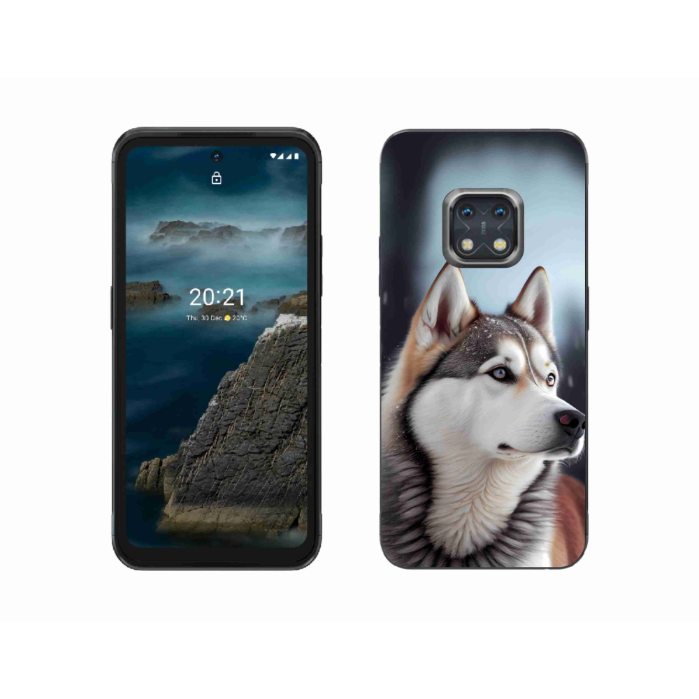 mmCase gélhuzat a Nokia XR20-hoz – szibériai husky