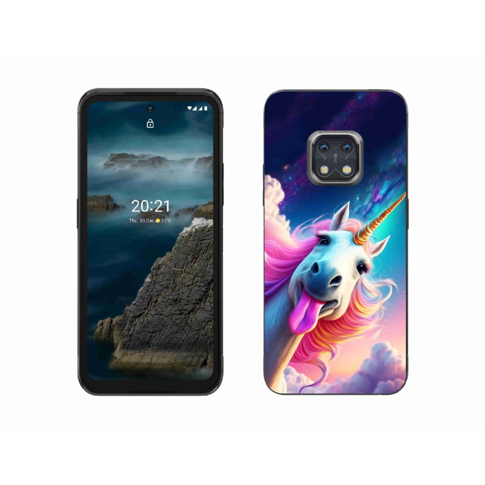 mmCase gél tok a Nokia XR20-hoz – őrült egyszarvú