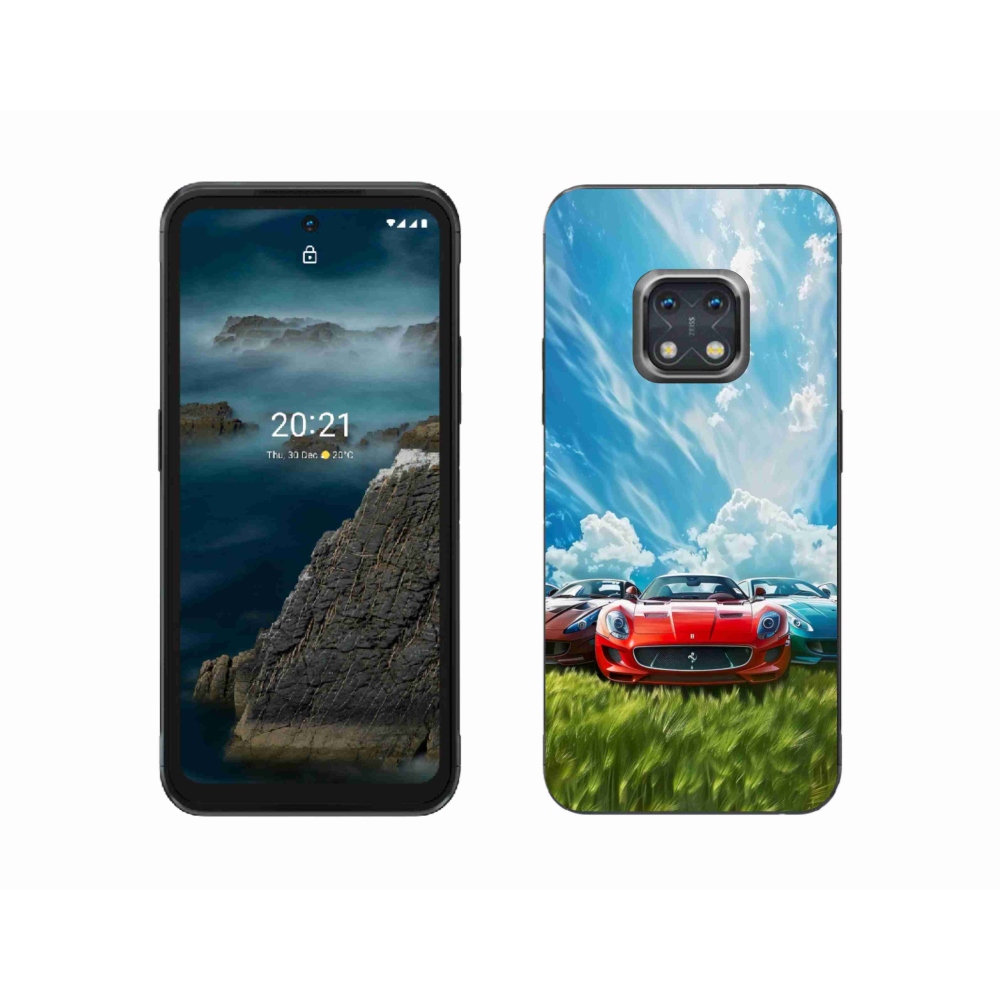 Zselés borítás mmCase a Nokia XR20-hoz - sportkocsikhoz