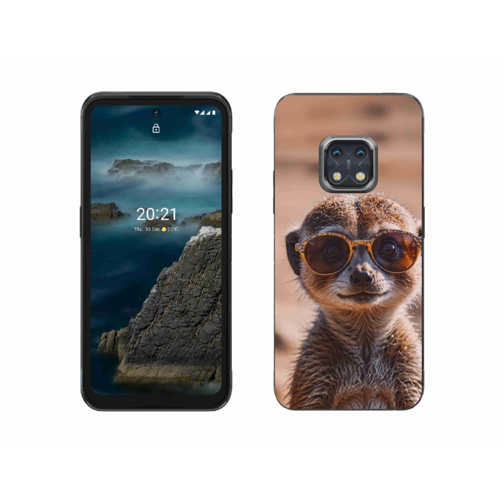 Gél borítás mmCase a Nokia XR20 készülékhez - stílusos surikata
