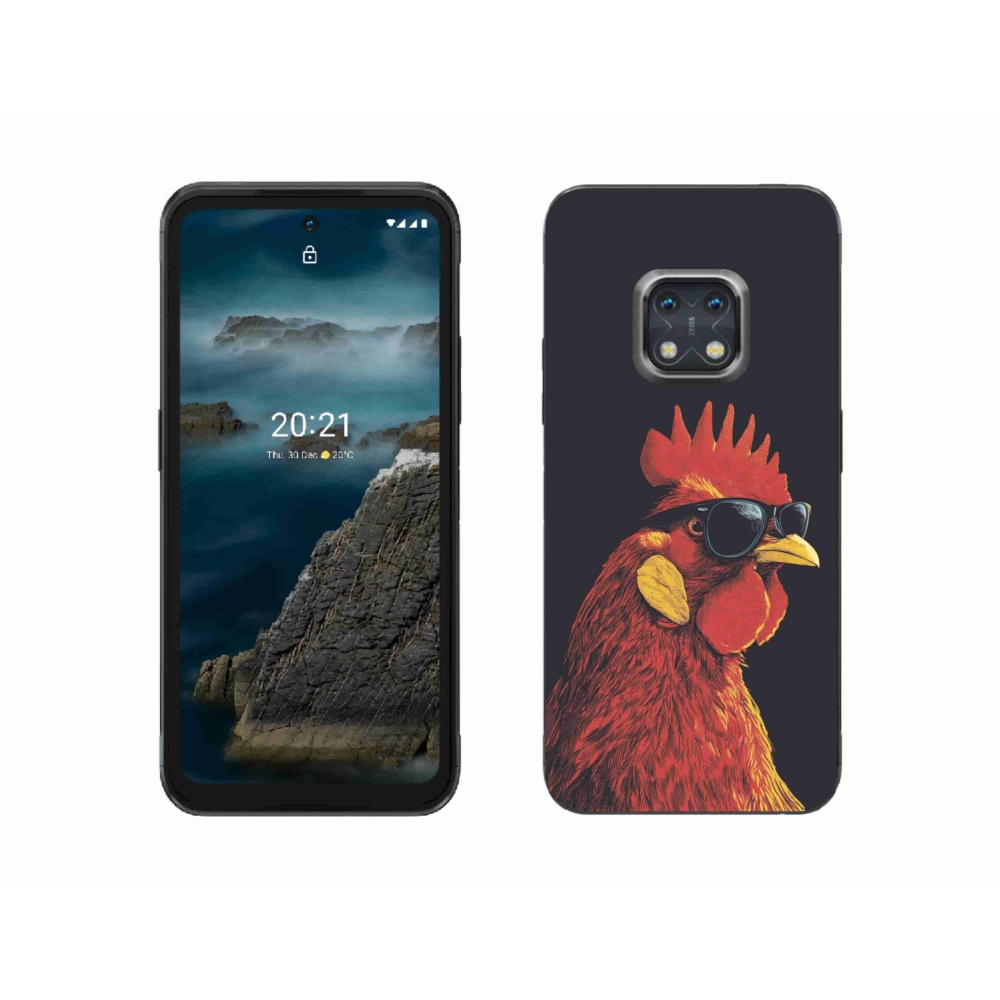 Zselés borítás mmCase a Nokia XR20 készülékhez - stílusos kakas