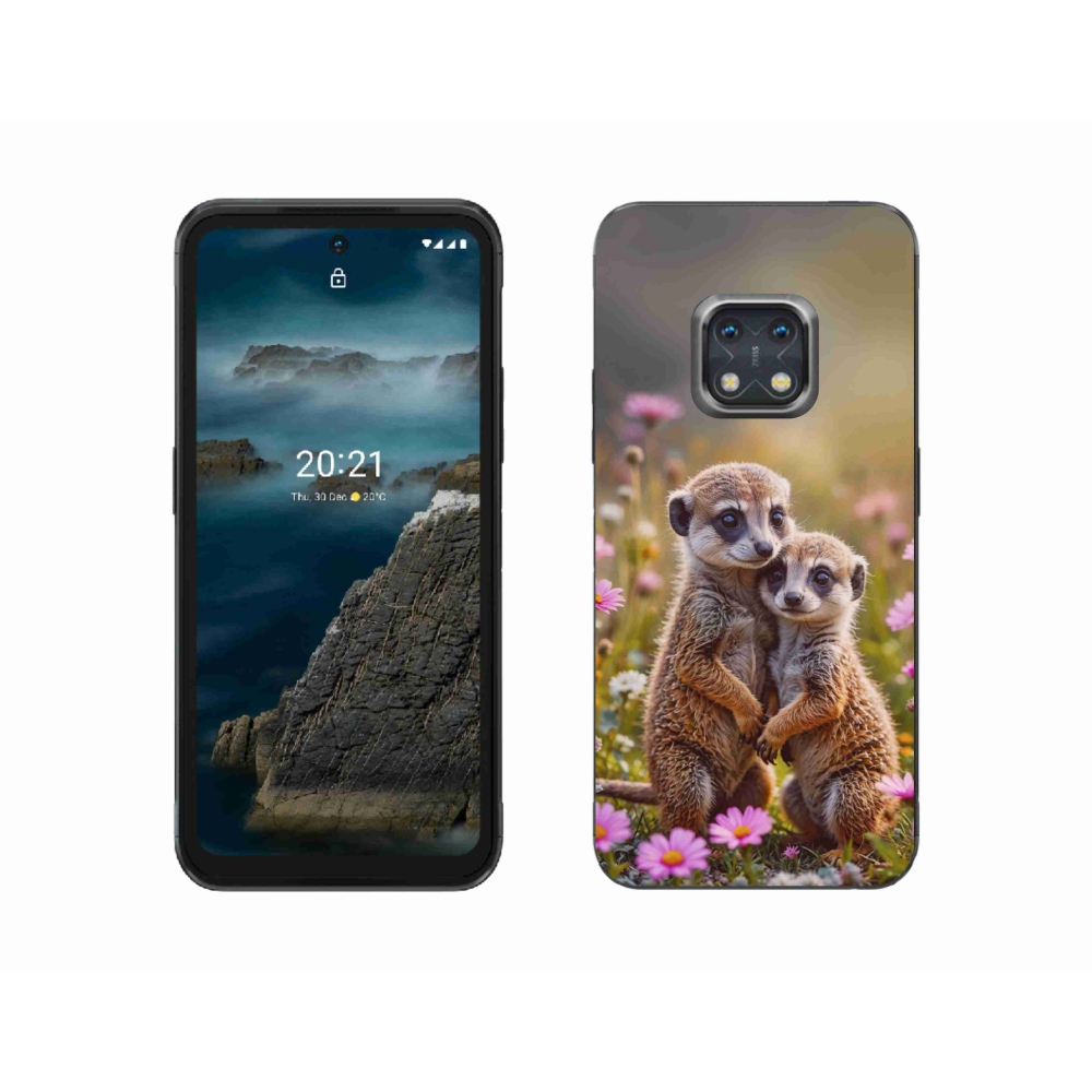 mmCase gélhuzat a Nokia XR20-hoz – szurikáta-duó
