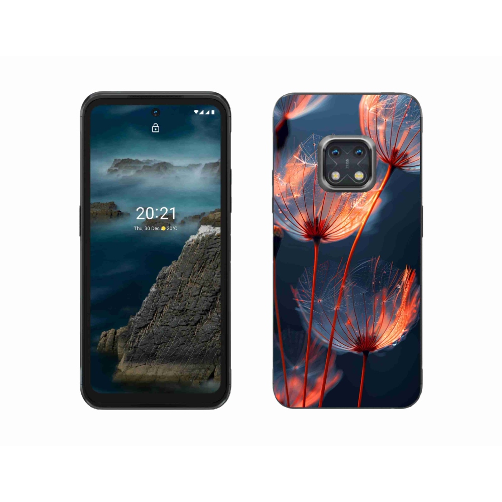 Zselés borító mmCase a Nokia XR20 készülékhez - világító pehely