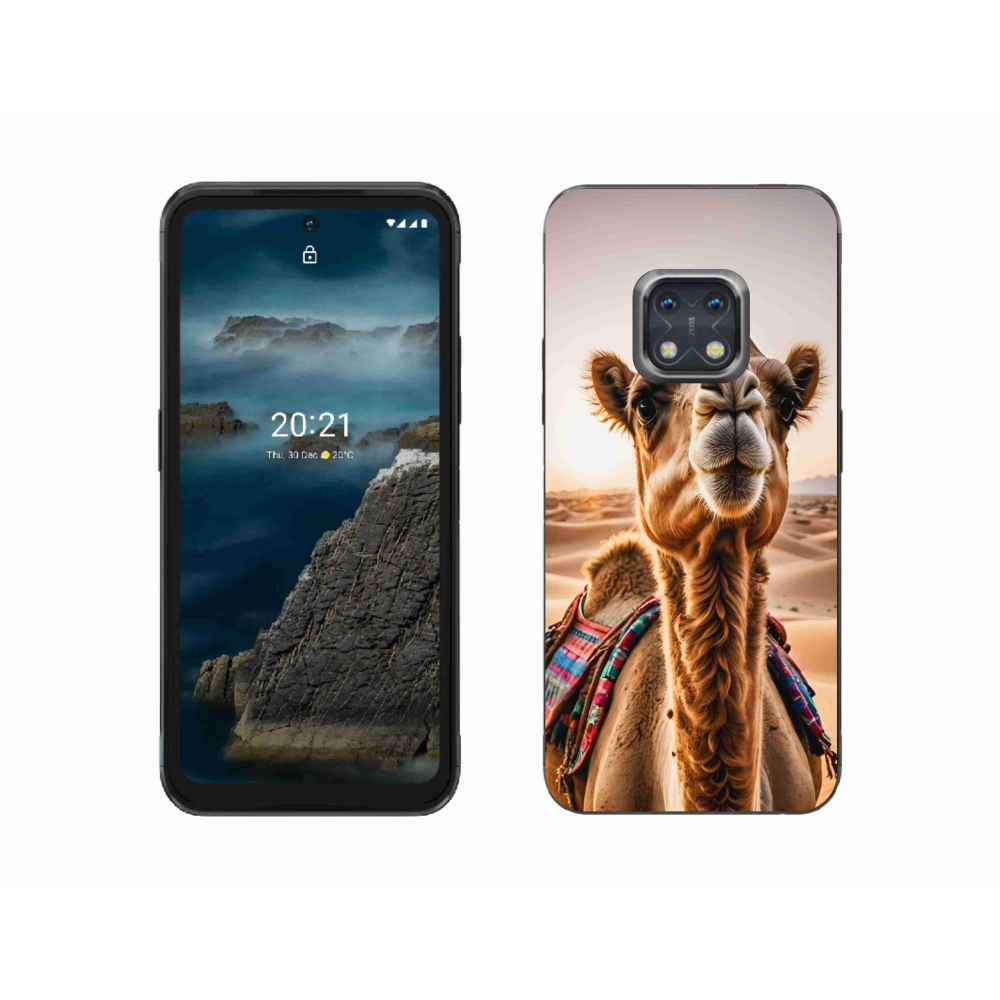 Zselés borítás mmCase a Nokia XR20 készülékhez - teve színű