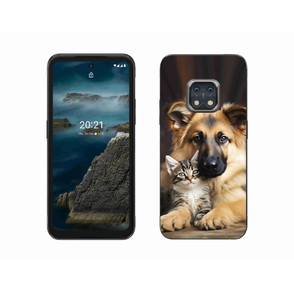Zselés borítás mmCase a Nokia XR20 készülékhez - állatbarátság