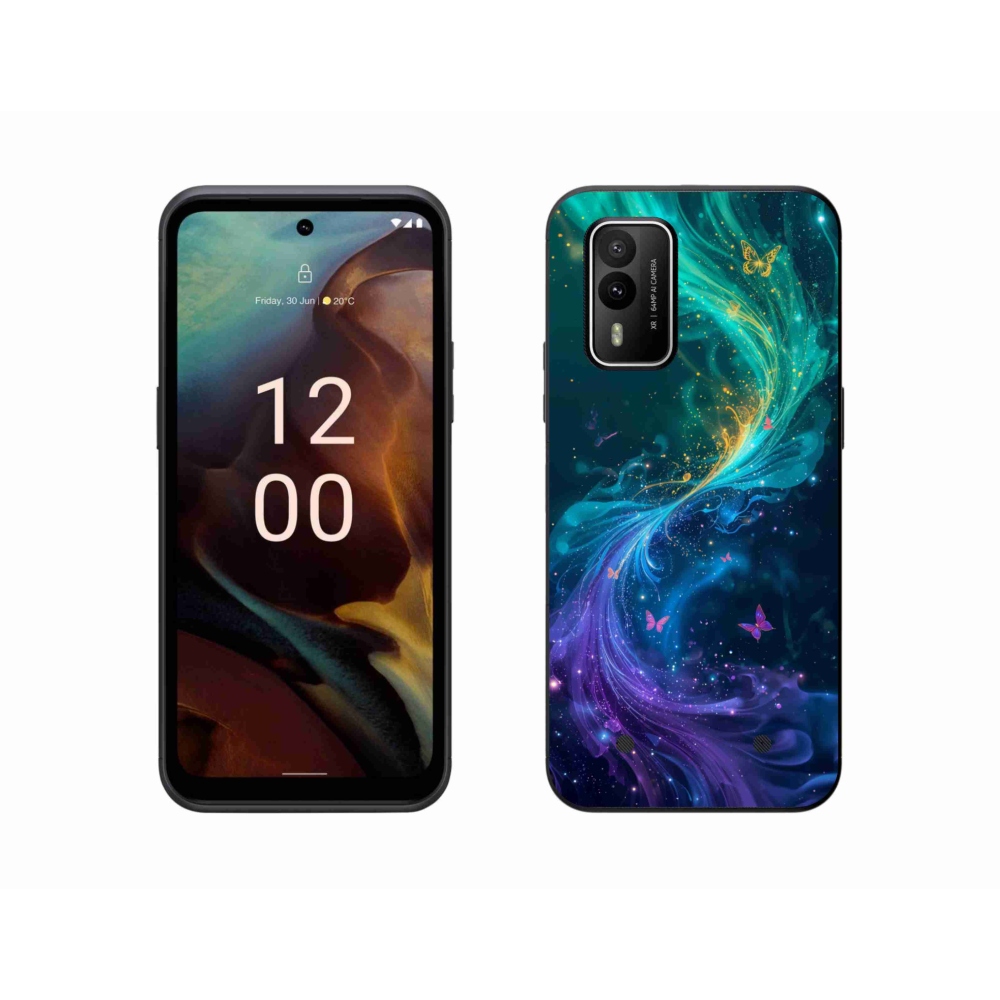 Zselés borítás mmCase a Nokia XR21 készülékhez - absztrakt motívum 31
