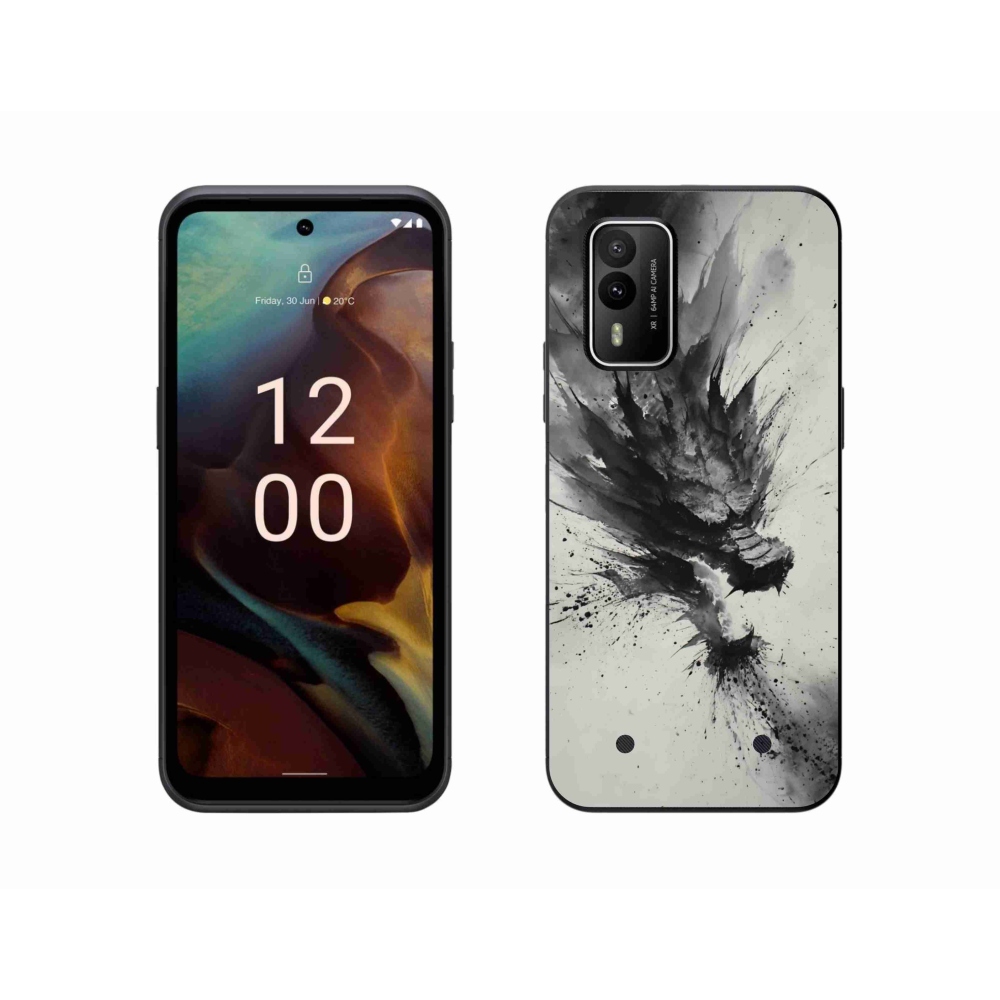 Zselés borítás mmCase a Nokia XR21 készülékhez - absztrakt motívum 32