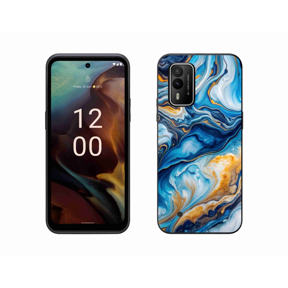 Zselés borítás mmCase a Nokia XR21 készülékhez - absztrakt motívum 34