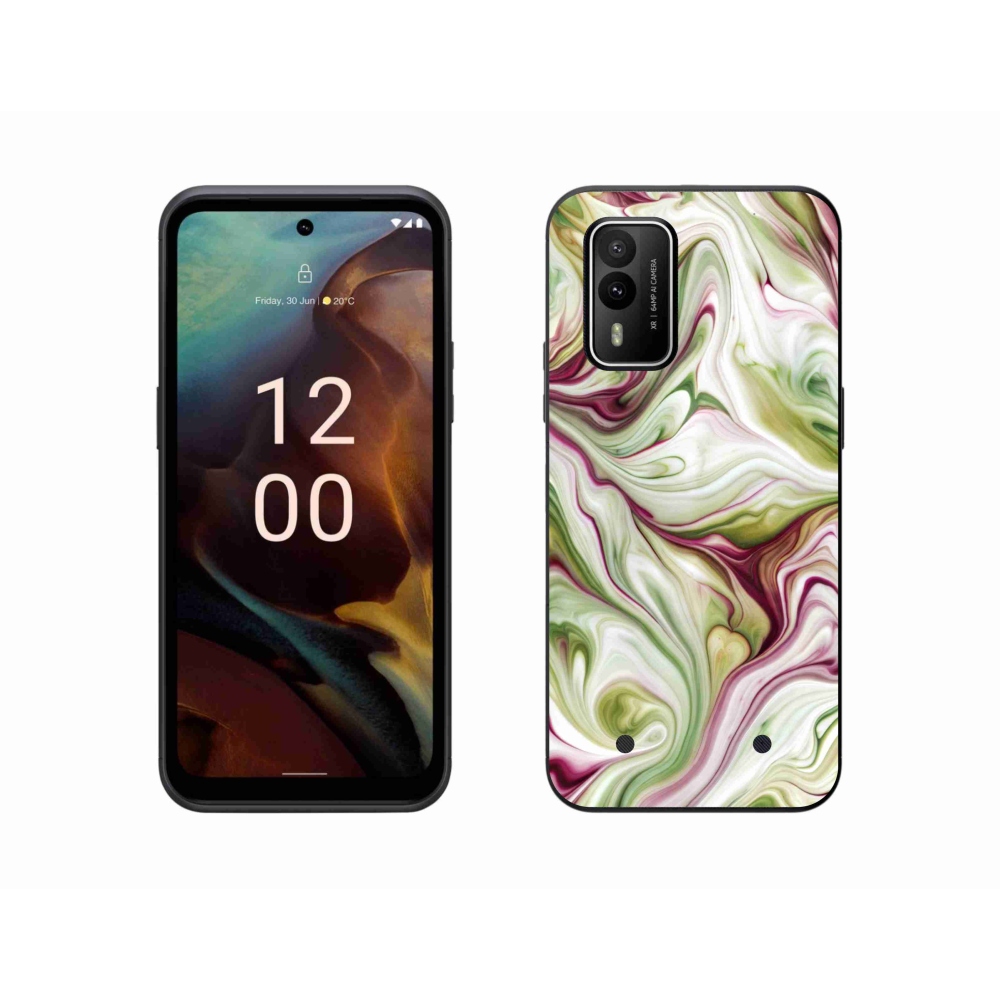 Zselés borítás mmCase a Nokia XR21 készülékhez - absztrakt motívum 36