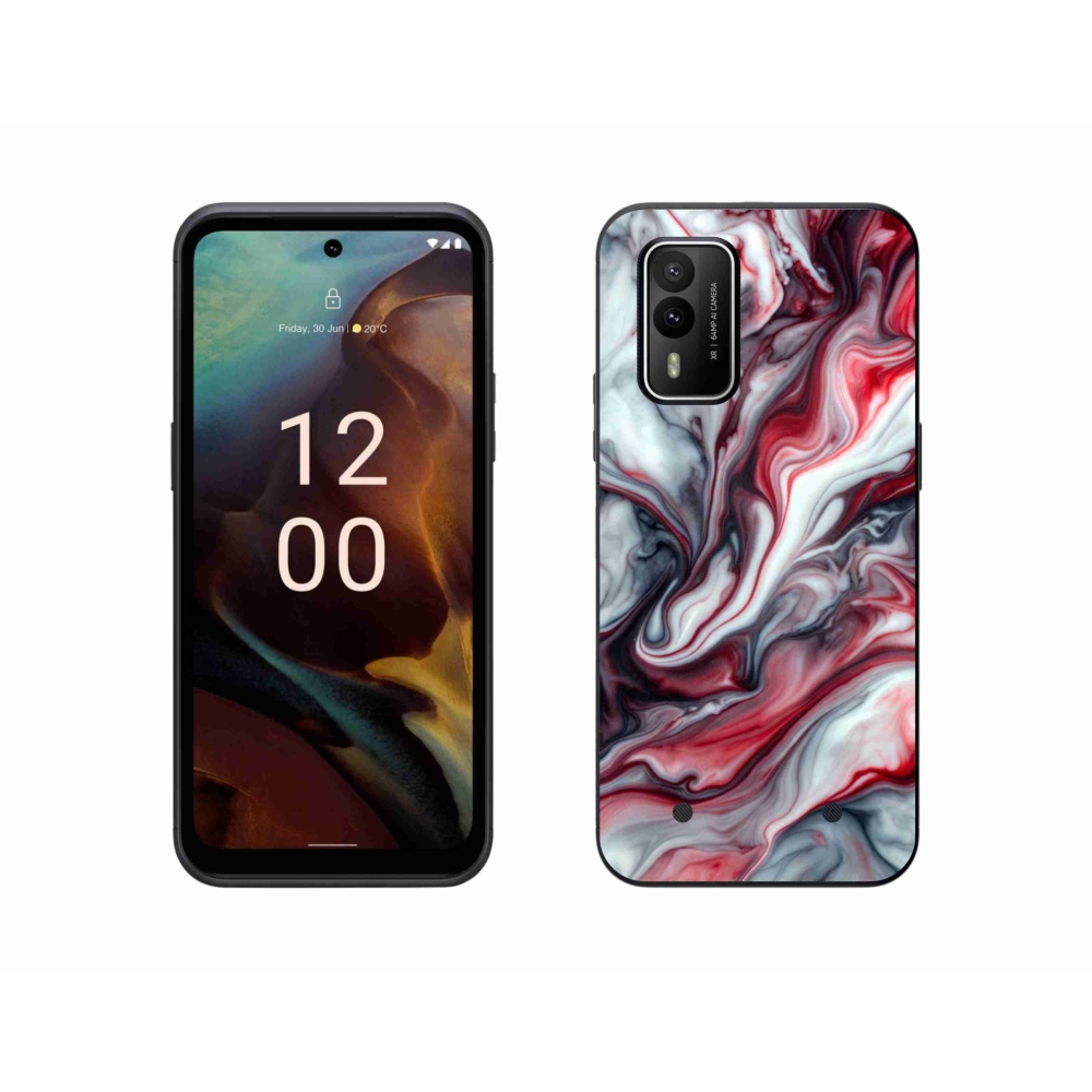 Zselés borítás mmCase a Nokia XR21 készülékhez - absztrakt motívum 37