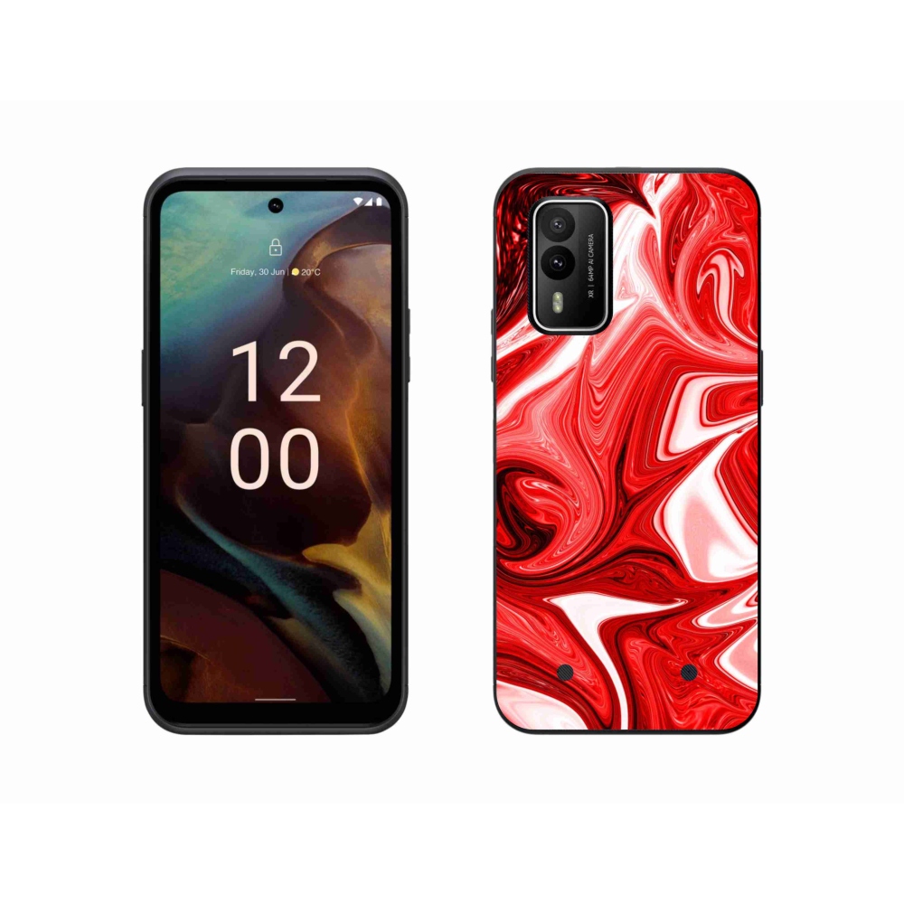 Zselés borítás mmCase a Nokia XR21 készülékhez - absztrakt motívum 43
