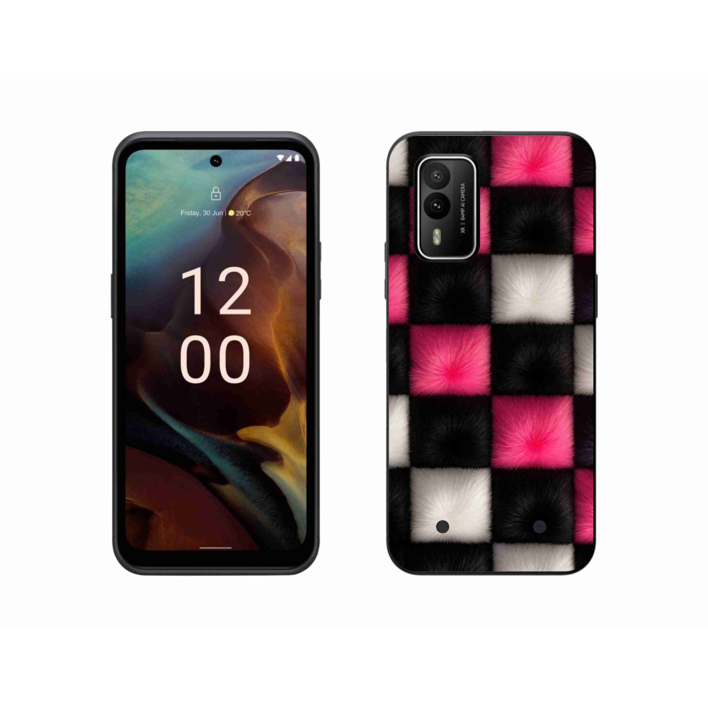 Zselés borítás mmCase a Nokia XR21 készülékhez - absztrakt motívum 44