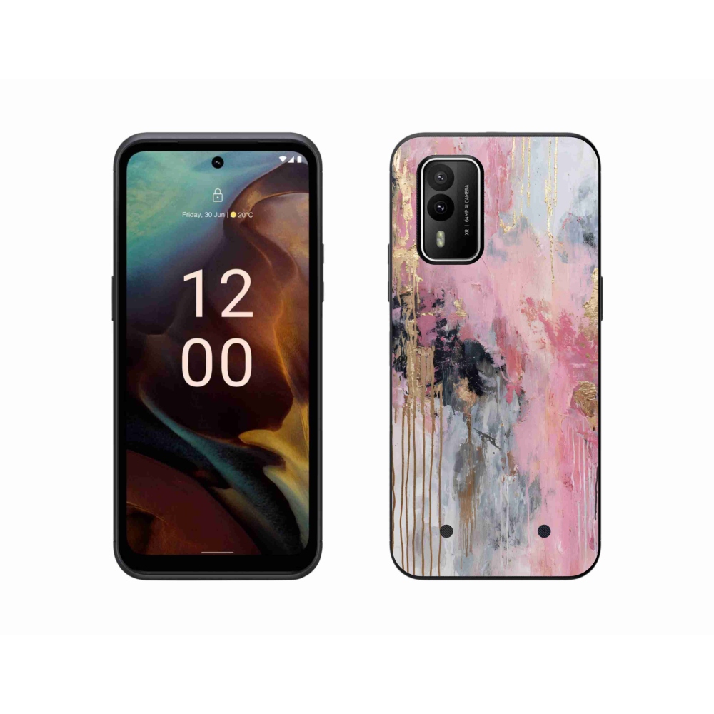 Zselés borítás mmCase a Nokia XR21 készülékhez - absztrakt motívum 49
