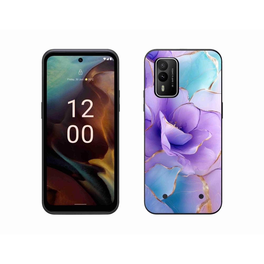 Zselés borítás mmCase a Nokia XR21 készülékhez - absztrakt motívum 52