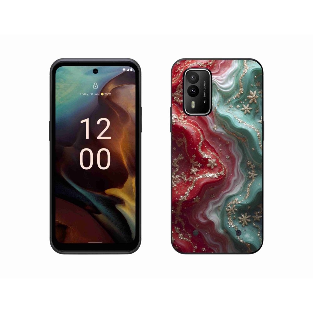 Zselés borítás mmCase a Nokia XR21 készülékhez - absztrakt motívum 54