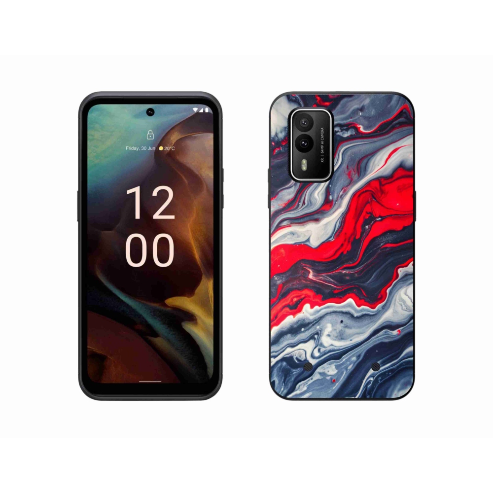 Zselés borítás mmCase a Nokia XR21 készülékhez - absztrakt motívum 59