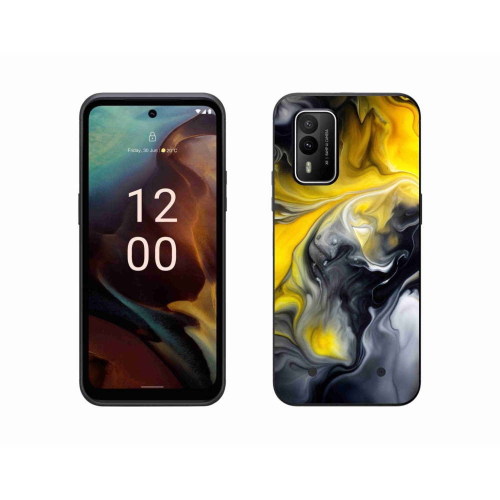 Zselés borítás mmCase a Nokia XR21 készülékhez - absztrakt motívum 60