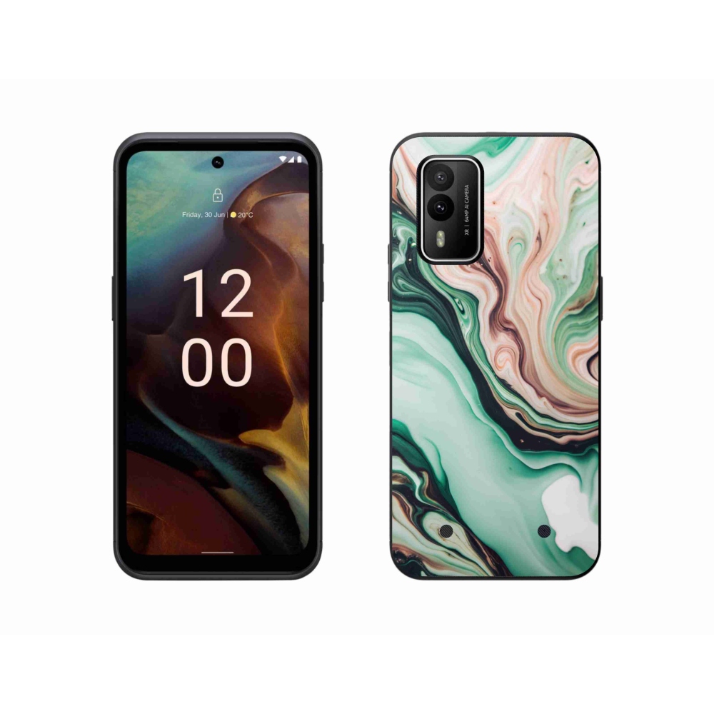 Zselés borítás mmCase a Nokia XR21 készülékhez - absztrakt motívum 62