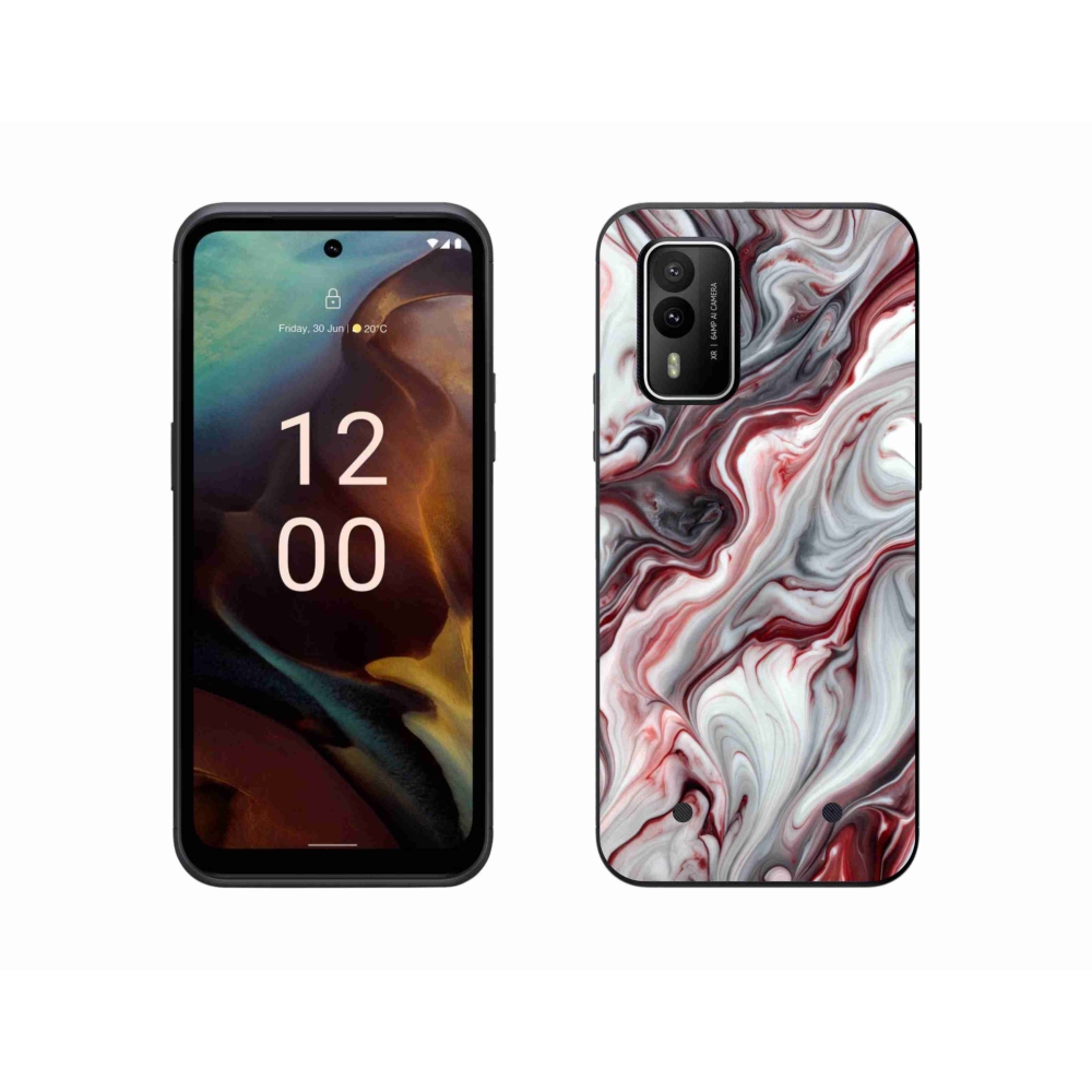 Zselés borítás mmCase a Nokia XR21 készülékhez - absztrakt motívum 64