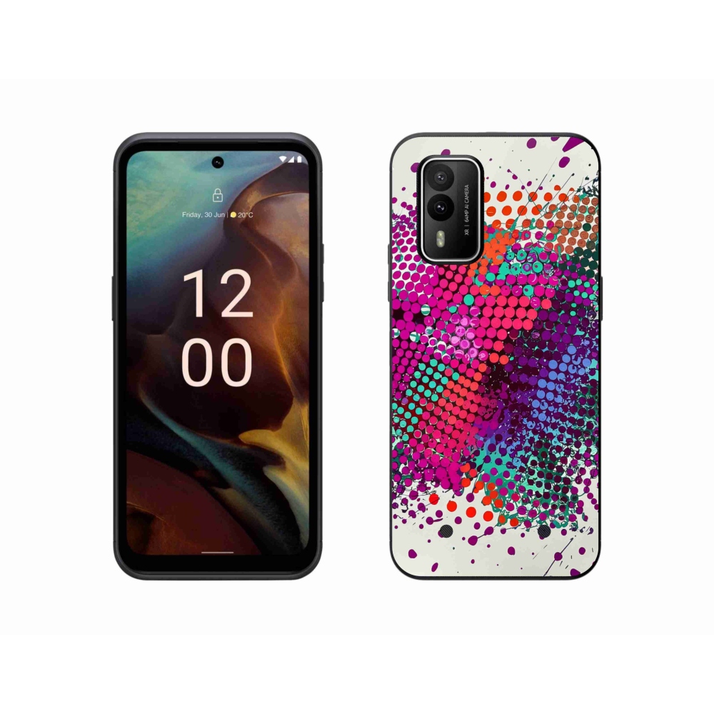 Zselés borítás mmCase a Nokia XR21 készülékhez - absztrakt motívum 65