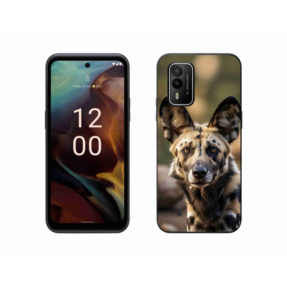 mmCase gél tok a Nokia XR21-hez – afrikai vadkutya