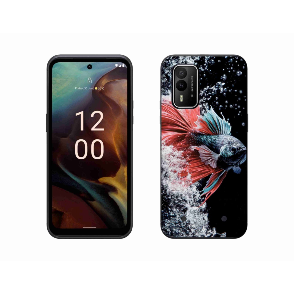 Zselés borítás mmCase a Nokia XR21 készülékhez - harcos színben