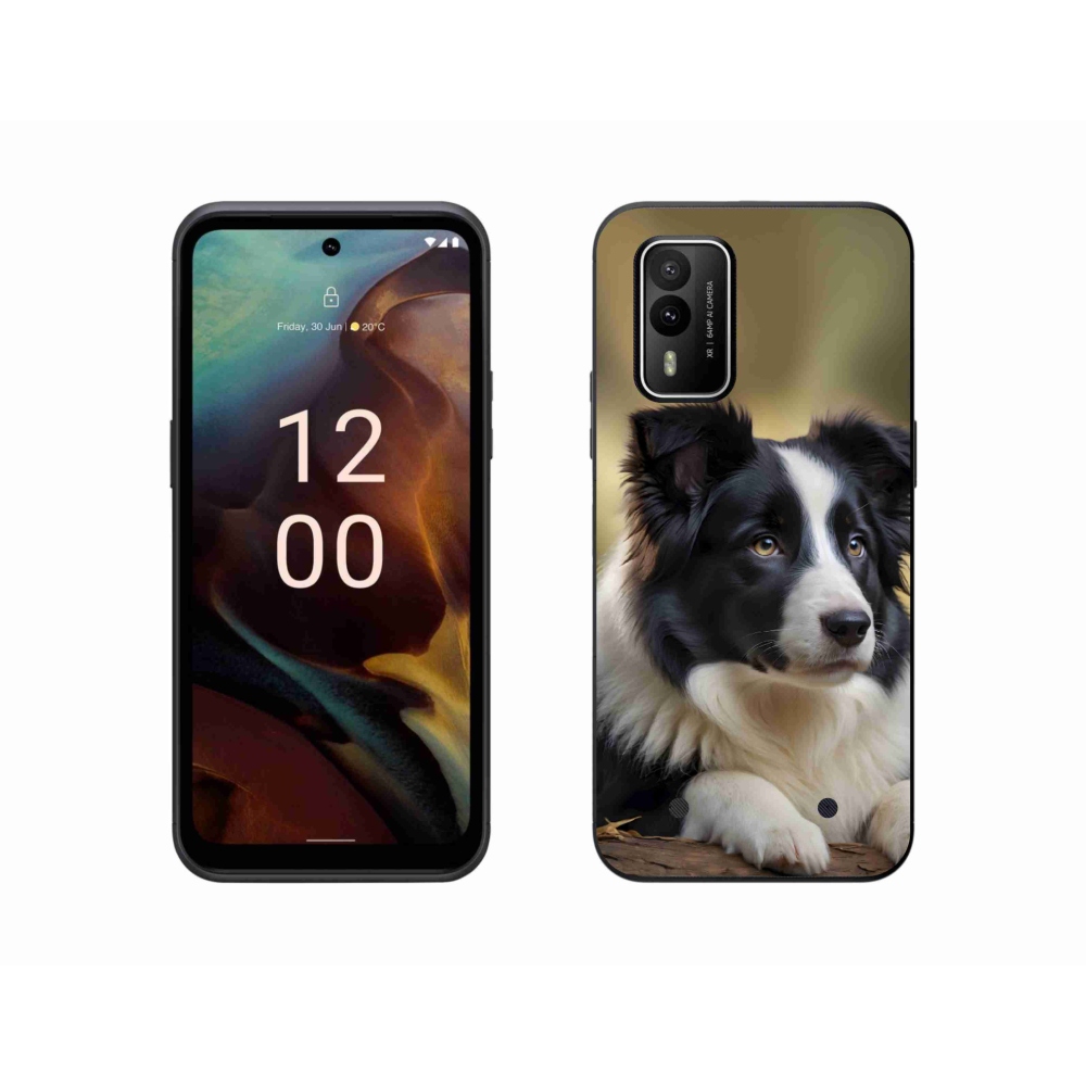 mmCase gél tok a Nokia XR21-hez – border collie 2