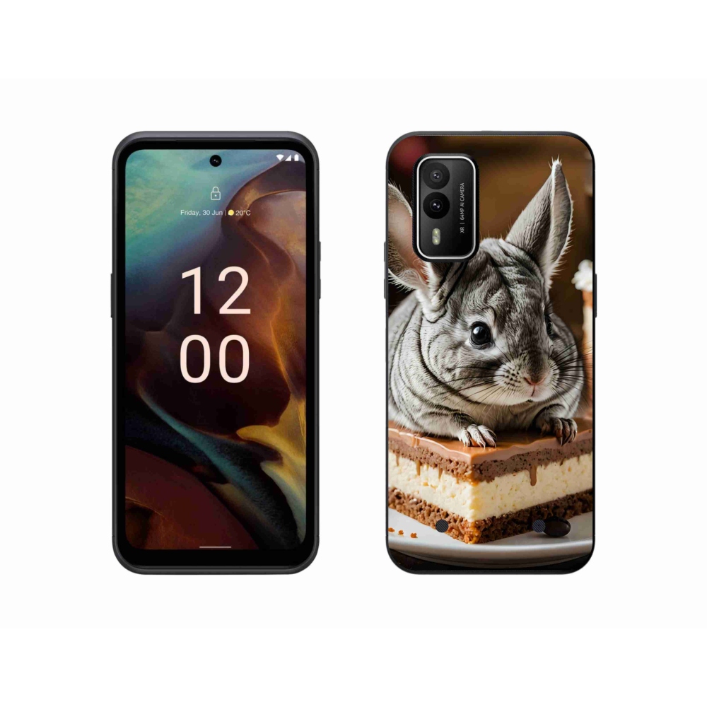 Zselés borítás mmCase a Nokia XR21 készülékhez - csincsilla